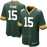 Maglia NFL Game Bambino Green Bay Packers Starr Verde Militar