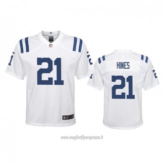 Maglia NFL Game Bambino Indianapolis Colts Nyheim Hines 2020 Bianco