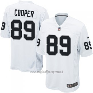 Maglia NFL Game Bambino Las Vegas Raiders Cooper Bianco