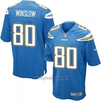 Maglia NFL Game Bambino Los Angeles Chargers Winslow Blu