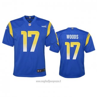 Maglia NFL Game Bambino Los Angeles Rams Robert Woods 2020 Blu