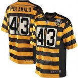 Maglia NFL Game Bambino Pittsburgh Steelers Polamalu Giallo