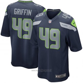 Maglia NFL Game Bambino Seattle Seahawks Shaquem Griffin Blu