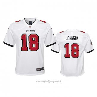Maglia NFL Game Bambino Tampa Bay Buccaneers Tyler Johnson 2020 Bianco