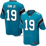 Maglia NFL Game Carolina Panthers Ginn Jr Lago Blu