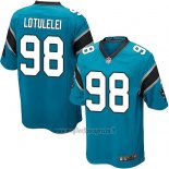 Maglia NFL Game Carolina Panthers Lotulelei Lago Blu