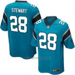 Maglia NFL Game Carolina Panthers Stewart Lago Blu