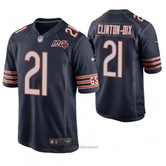 Maglia NFL Game Chicago Bears Ha Ha Clinton Dix 100 Anniversario Blu