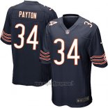 Maglia NFL Game Chicago Bears Payton Bianco Nero
