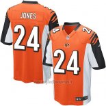 Maglia NFL Game Cincinnati Bengals Jones Arancione