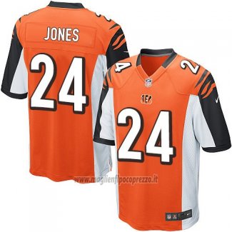 Maglia NFL Game Cincinnati Bengals Jones Arancione