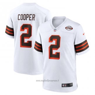 Maglia NFL Game Cleveland Browns Amari Cooper Alternato Bianco