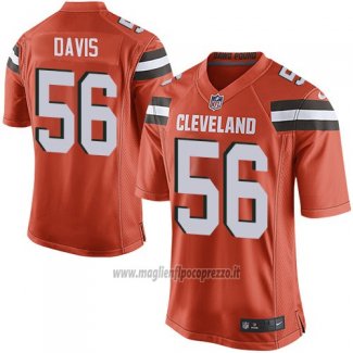 Maglia NFL Game Cleveland Browns Davis Arancione