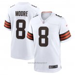 Maglia NFL Game Cleveland Browns Elijah Moore Bianco
