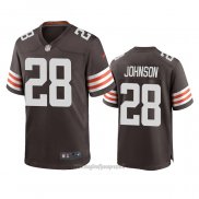 Maglia NFL Game Cleveland Browns Kevin Johnson Marrone