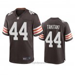 Maglia NFL Game Cleveland Browns Sione Takitaki 2020 Marrone