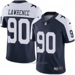 Maglia NFL Game Dallas Cowboys 90 Demarcus Lawrence Throwback Blu