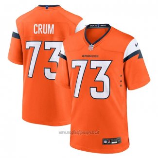 Maglia NFL Game Denver Broncos Frank Crum Arancione