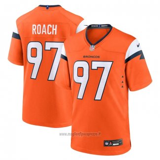 Maglia NFL Game Denver Broncos Malcolm Roach Arancione