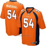 Maglia NFL Game Denver Broncos Marshall Arancione