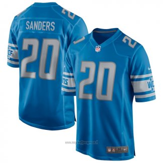 Maglia NFL Game Detroit Lions Barry Sanders Retired Blu