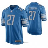 Maglia NFL Game Detroit Lions Justin Coleman Blu
