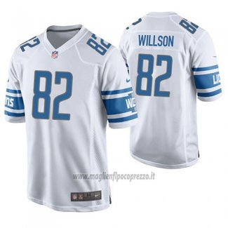 Maglia NFL Game Detroit Lions Luke Willson Bianco