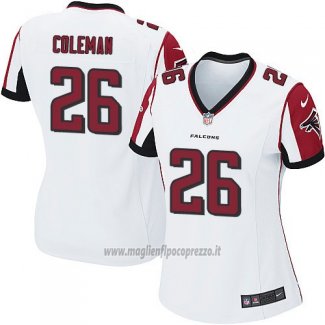 Maglia NFL Game Donna Atlanta Falcons Coleman Bianco