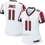 Maglia NFL Game Donna Atlanta Falcons Jones Bianco2