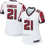 Maglia NFL Game Donna Atlanta Falcons Sanders Bianco