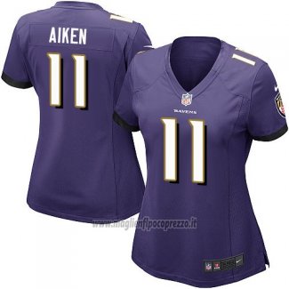 Maglia NFL Game Donna Baltimore Ravens Aiken Viola