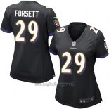 Maglia NFL Game Donna Baltimore Ravens Forsett Nero