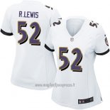 Maglia NFL Game Donna Baltimore Ravens R.lewis Bianco