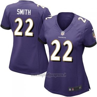 Maglia NFL Game Donna Baltimore Ravens Smith Viola