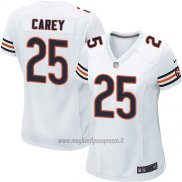 Maglia NFL Game Donna Chicago Bears Carey Bianco