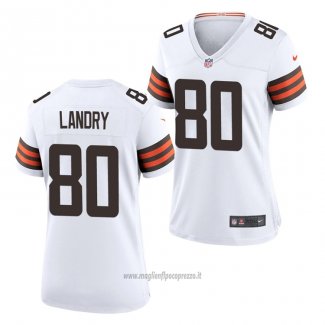 Maglia NFL Game Donna Chicago Bears Jarvis Landry Bianco