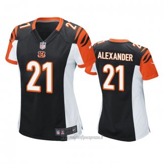 Maglia NFL Game Donna Cincinnati Bengals Mackensie Alexander Nero