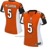 Maglia NFL Game Donna Cincinnati Bengals Mccarron Arancione