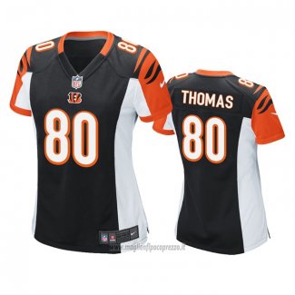 Maglia NFL Game Donna Cincinnati Bengals Mike Thomas Nero