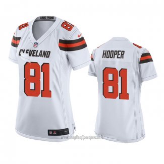 Maglia NFL Game Donna Cleveland Browns Austin Hooper Bianco