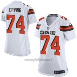 Maglia NFL Game Donna Cleveland Browns Erving Bianco