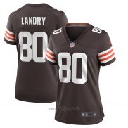 Maglia NFL Game Donna Cleveland Browns Jarvis Landry Marrone