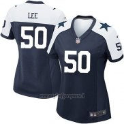 Maglia NFL Game Donna Dallas Cowboys Lee Blu Bianco