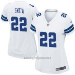 Maglia NFL Game Donna Dallas Cowboys Smith Bianco