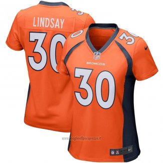 Maglia NFL Game Donna Denver Broncos Phillip Lindsay Arancione
