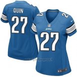 Maglia NFL Game Donna Detroit Lions Quin Blu
