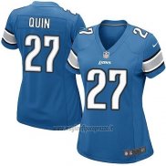 Maglia NFL Game Donna Detroit Lions Quin Blu