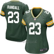 Maglia NFL Game Donna Green Bay Packers Randall Verde Militar
