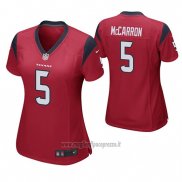 Maglia NFL Game Donna Houston Texans Aj Mccarron Rosso