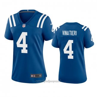 Maglia NFL Game Donna Indianapolis Colts Adam Vinatieri 2020 Blu